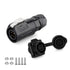 CNLINKO LP12 2/3/4/5/6/7/8pin Male Female Electrical Push Pull Plug with Socket IP67waterproof Plastic Solar Panel Mount Quick-Connect Connectors ...