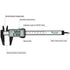 Kynup Digital Caliper with Large Screen, Caliper Measuring Tool, Micrometer Caliper Digital, Caliper Tool for Mechanics, Jewelers, Woodworkers, In...