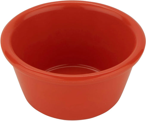 G.E.T. RM-400-RO Rio Orange 4 oz. Ramekin, Break Resistant, Rio Orange (Pack of 12)...