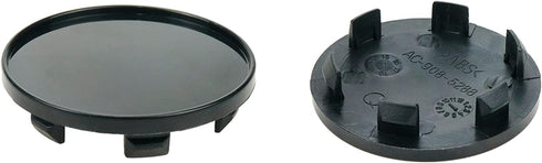 59mm Wheel Center Caps Rim Hub Center Covers Replacement 54mm Lug to Lug (Black) - 4Pcs...