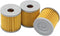 MOTOKU Pack of 3 Oil Filter for LT-Z400 LTZ400 Quadsport LTR450 Quadracer DRZ400 DRZ400E DRZ400S DRZ400SM KFX400 KLX400 400...