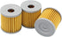MOTOKU Pack of 3 Oil Filter for LT-Z400 LTZ400 Quadsport LTR450 Quadracer DRZ400 DRZ400E DRZ400S DRZ400SM KFX400 KLX400 400...