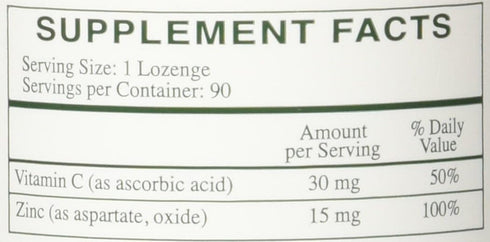 Rx Vitamins Zinc Lozenges, 90 Lozenges...