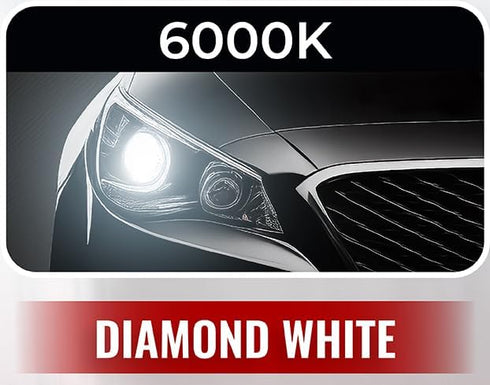 ICBEAMER D2S HID Xenon Headlight Bulbs 35W 6000K Diamond White 3200 Lumens OEM Plug and Play Replacement for 66040 66240 85122 – Pack of 2...