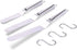 Offset Spatulas Cake Icing Knife 6 8 10 Inch with 3 Metal Hook Angled Cake Frosting Decorating Spatula Set of 3...