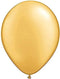 Qualatex 43686 Gold Latex Balloons, 9", Gold, Pack of 100...