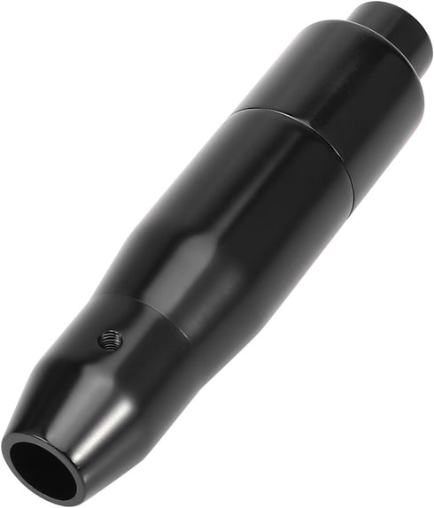 X AUTOHAUX Black Shifter Knob Automatic Gear Shift Knob with Push Buttons Universal Aluminum Alloy Lever Long Handle Stick with Adapter Set for Mo...