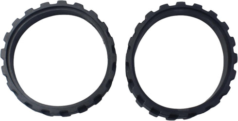 FDXGYH 2 Pcs Replacement Tires Black Anti-Slip Wheel Tires Accessories for Sweeper/Cleaning Robot...