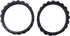 FDXGYH 2 Pcs Replacement Tires Black Anti-Slip Wheel Tires Accessories for Sweeper/Cleaning Robot...