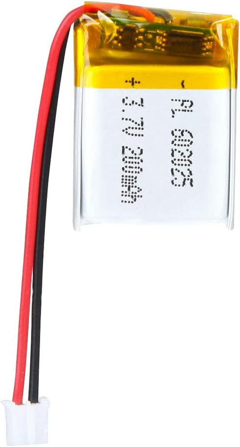 3.7V 200mAh 602025 Lipo Battery Rechargeable Lithium Polymer ion Battery Pack with PH2.0mm JST Connector...