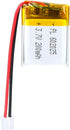 3.7V 200mAh 602025 Lipo Battery Rechargeable Lithium Polymer ion Battery Pack with PH2.0mm JST Connector...
