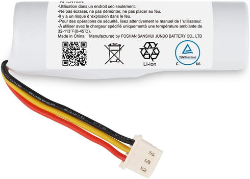 iMah Replacement Battery 300-10342 for Honeywell PROSIXC2W Panel | 3.6V 2480mAh 8.93Wh...