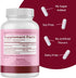 BESTVITE Benfotiamine 150mg / Alpha Lipoic Acid 300mg (120 Vegetarian Capsules) - No Stearates - Vegan - Gluten Free - Non GMO...