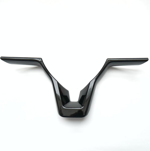 Gloss Black Interior Trim Steering Wheel Lower For Nissan Sentra 2020 2021 Altima Rogue Sport Versa (Gloss Black, Steering Wheel Lower)...