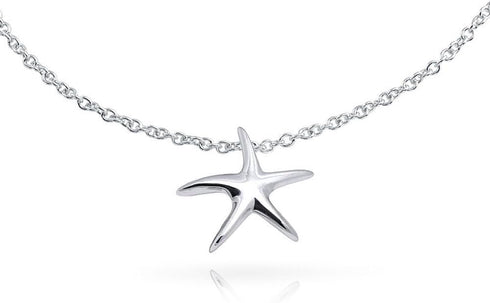 Bling Jewelry Vacation Beach CZ Nautical Charm Starfish Anklet Ankle Bracelet For Women Teen Rose Gold Plated .925 Sterling Silver 9-10 Inch Adjus...