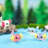 Glow in Dark Luminous Miniature Fairy Garden Accessories, Animals, Figurines, Micro Landscape Ornaments DIY Kit, Environmental Resin Decoration Ou...