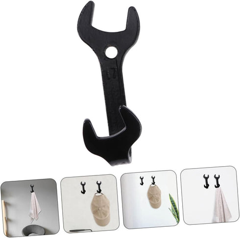 HOMSFOU Coat Pegs Wall Coat Hooks Kitchen Wall Hooks Farmhouse Coat Rack Rustic Hooks Stainless Steel Coat Hooks Vintage Wall Hooks Entryway Key H...