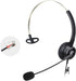 Corded Phone Headset with Microphone Noise Cancelling, RJ9 Office Telephone Headsets Hands Free Compatible with Cisco 8865 8851 8845 8841 7965 794...