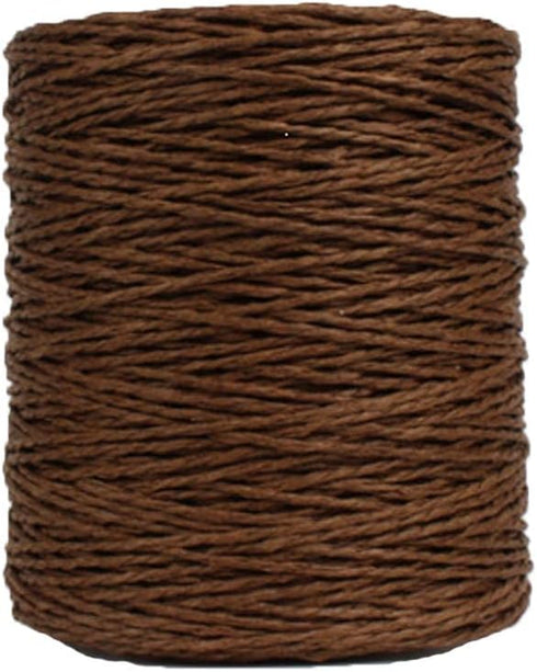 Natural Cotton Raffia Yarn Coffee Crochet Summer Sun Hat Yarn,Beach Bag Yarn,Rayon Raffia Crochet Yarn,Crochet Straw Knit Yarn,Knitting Materials,...