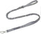 Heavy Duty Strong Bungee Dog Leash, Tactical Dog Leash with 2 Handles, Highly Shock Absorbing Leashes with Seatbelt Buckle (Gray)...