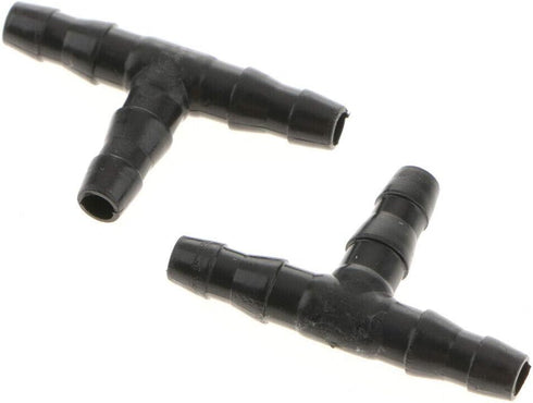 10PCS Micro Drip Irrigation System Dripper Tee Pipe Barb Hose Watering Garden...