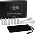 Bullet Whiskey Chillers Stones - Whiskey Rocks by The Wine Savant Set of 6 - Stainless Steel Bullet Shaped Ice Cubes, Gift Box Come, Tongs and Sto...
