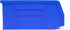 Hudson Exchange 11" x 5-1/2" x 5" Plastic Stackable Storage Bin and Hanging Container (Blue)...