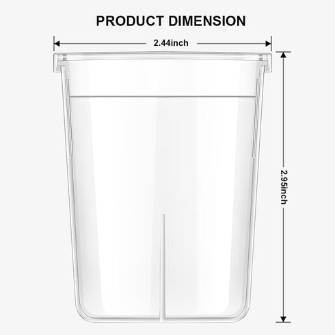 Condensation Collector Replacement for Instant Pot DUO, Duo Plus, ULTRA, LUX, 5, 6, 8 Quart All Series Ultra 60, DUO60, DUO89 and LUX80 (2 Pcs)...
