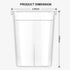 Condensation Collector Replacement for Instant Pot DUO, Duo Plus, ULTRA, LUX, 5, 6, 8 Quart All Series Ultra 60, DUO60, DUO89 and LUX80 (2 Pcs)...
