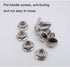 4 Pack Stock Pot Handle Screws SaucePan Grip Mount Screw M6x16mm Repair Fixing Lock Bolt Replacement for Wok Soup Pots Nonstick Stockpot Frying Pa...