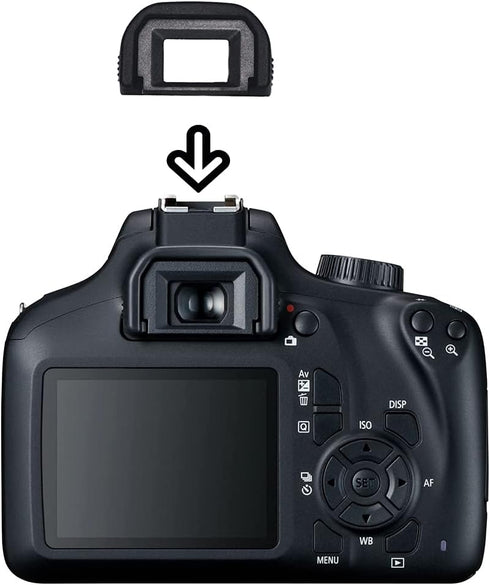 T7 Eyecup Camera Eyepiece Viewfinder for Canon EOS Rebel T8i T7 T7i T6i T6s T6 T5i T5 2000D 4000D SL3 SL2 SL1 Camera (2 Packs), Replaces Canon EF...