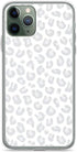 Phone Case Leopard Print - Silver Gray and White Compatible with iPhone 11 Pro Max Charm Accessories Waterproof...