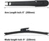 Replacement for Hyundai Veloster 2012-2017 Rear windshield wiper blade and wiper arm kit...
