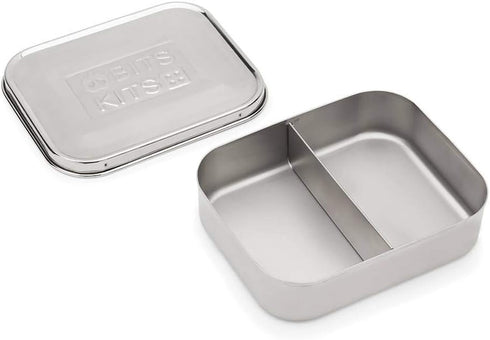 Stainless Steel Bento Box Lunch and Snack Container for Kids and Adults, 2 Sections...