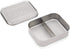 Stainless Steel Bento Box Lunch and Snack Container for Kids and Adults, 2 Sections...