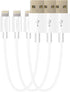 HomeSpot Short iPhone Charger Lightning Cable 5" Short Length Compatible with iPhone X / 8/8 Plus / 7/7 Plus / 6/6 Plus iPad Air/Air 2 / Pro (3 Pa...