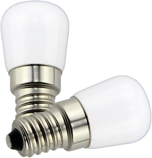 Poeland 1.5W LED Bulb Light 120V E14 Base Pack of 2 Warm White...