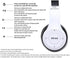 Upgraded Hybrid Noise Cancelling Headphones with Transparent Modes Wireless Bluetooth with Mic, Deep Bass,Soft-Earpads...