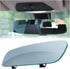 Car Rear View Mirror, 11.81 Inch Anti-Glare HD Glass Frameless Automotive Panoramic Convex Interior Clip-on Wide Angle Mirror for Reduce Blind Spo...