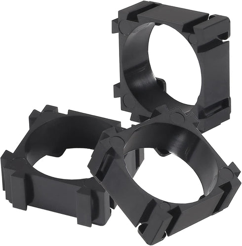 100Pcs 18650 Lithium Battery Holder, Plastic Battery Pack Bracket Cylindrical Cell Battery Stand Cell Spacer for DIY Fixed Battery...