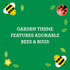 Petit Collage On-The-Go Game Duo Garden Friends...