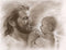 David Bowman Precious Wall Art Print Jesus Christ and Baby Religious Spiritual Christian Fine Art… (11x14 print)...