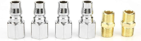 Japanese Adapter, Pneumatic Air Tool, 1/4" Connector Hose for Industry 8mm Adapter...