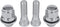 M12x1.25 Chrome Wheel Lug Stud Nut Set Compatible with Infiniti EX35 G37 Q70 Q50 QX50 Nissan Pathfinder Frontier Altima Sentra Armada Murano Maxim...