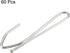 UXCell Pin-On Drapery Hooks - Zinc Plated Long Shanks 2.7" for Window, Door & Shower Curtains - 60 Pcs...
