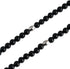 BLEUM CADE Men's Cool 316L Stainless Steel 1% er Pendant Necklace,Black Natural Agate Stone Chain 28"...