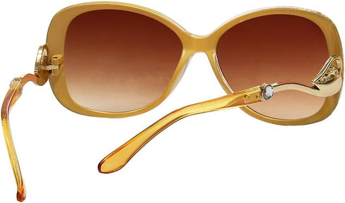 Vintage Cat's Eye Sunglasses For Women 100% UV Protection Classic Retro Designer Style...