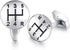 HONEY BEAR Car Gear Speed Stick Retro Cufflink for Men Shirt Wedding Gift Silver...