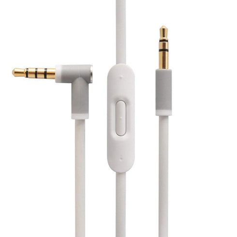 Replacement Audio Cable Cord Wire with in-line Microphone and Control Compatible with Beats Headphones Solo, Studio, Pro, Detox, Wireless, Mixr, E...