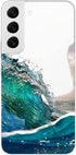 Blingy's for Samsung Galaxy S22 Plus Case, Cool Ocean Pattern Scenic Landscape Nature Beach Style Transparent Soft TPU Protective Clear Case 6.6 I...